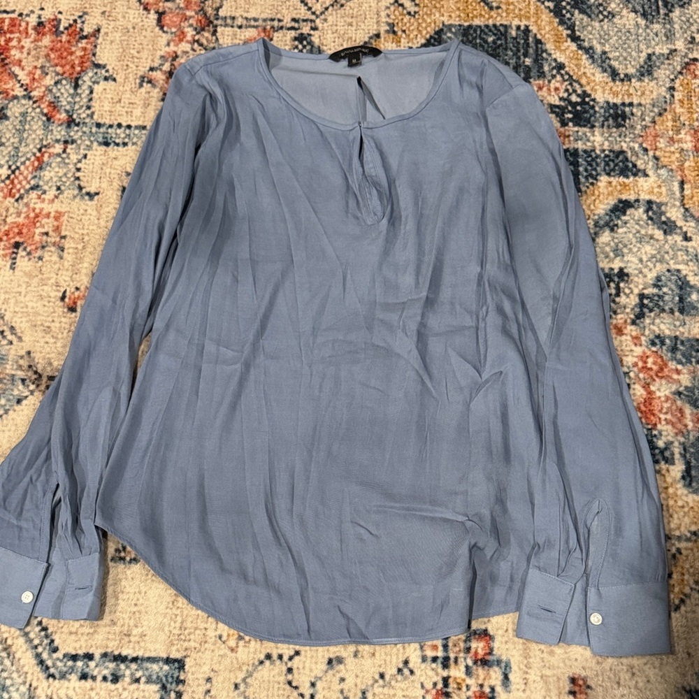 Banana Republic Elegant Blue Women's Top